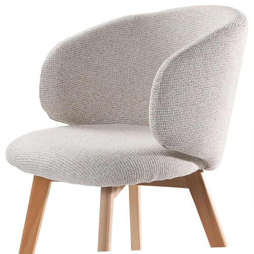 Calicosy - Stoelen set van 2 SOLÈNE - beige 60x55x79 cm