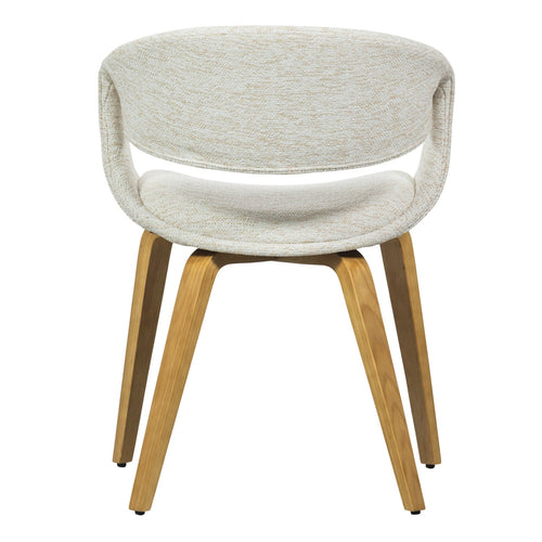 WOOOD eetkamerstoelen Yossi Houten Naturel Poot - Naturel - Set van 6