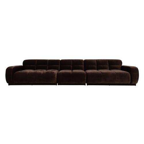 Zuiver Hazel 6-Sitzer Sofa Braun - Bruin