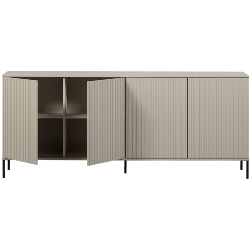 WOOOD dressoir New Gravure - Grenen - Dust - 85x200x44 - vtwonen shop