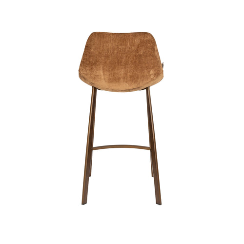 Dutchbone Franky Barkrukken 65 cm Cognac  - Set van 2
