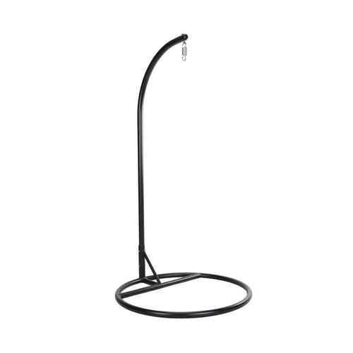 HOME DELUXE Hangstoel van touwwerk CADEIRA lichtgrijs - 1-zits