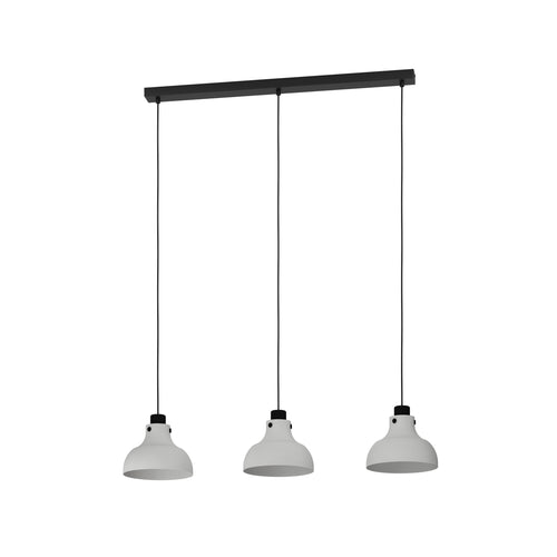EGLO hanglamp Matlock - e27 - 90 cm - grijs/zwart - staal - vtwonen shop