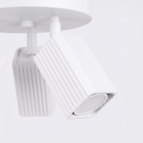 Sollux Lighting Plafondlamp RAYO 3P wit - 20x20x18cm