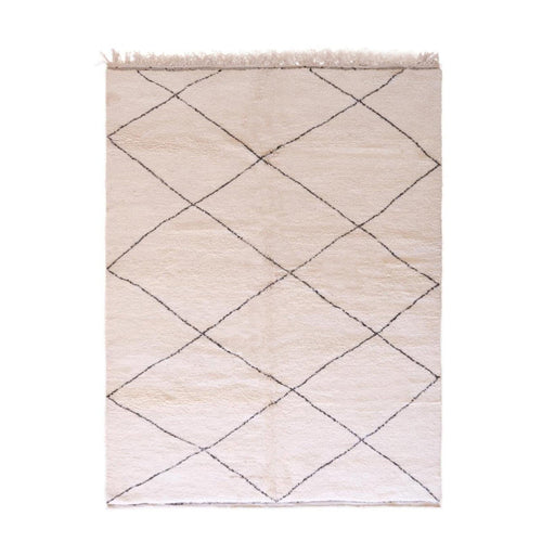 AFK Living vloerkleed Berber - handgemaakt - Wol - 250 x 350 cm