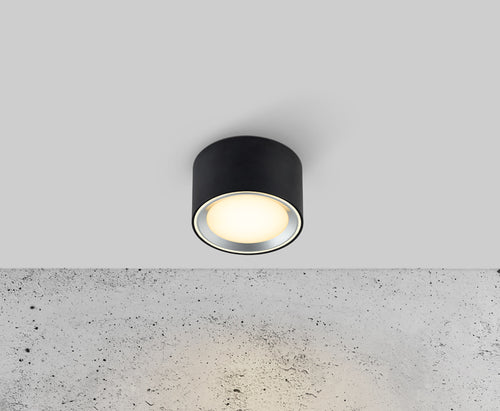 Nordlux Fallon Spotlamp M - Ø10cm - LED Stepdim - 2700K - Zwart