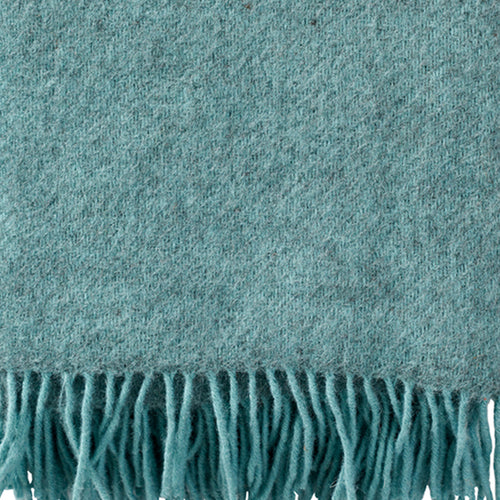 Klippan 100% wollen deken - Gotland - turqoise- 130x200cm - vtwonen shop
