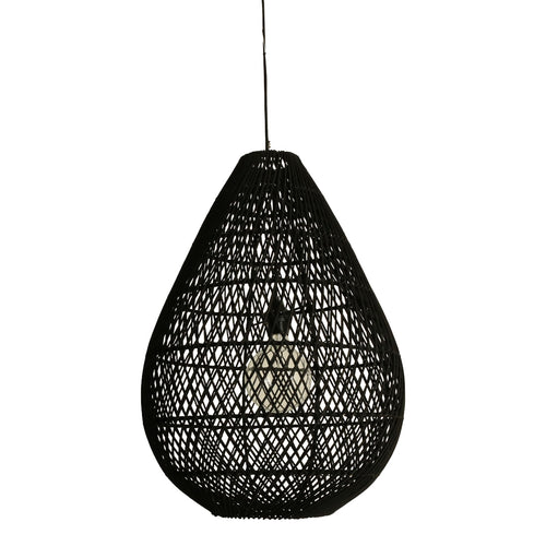 Raw materials hanglamp Maze druppel - zwart - 45x45x65 cm - vtwonen shop