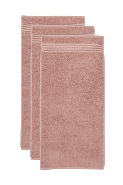 Beddinghouse handdoek Sheer - 50x100 cm - steenrood