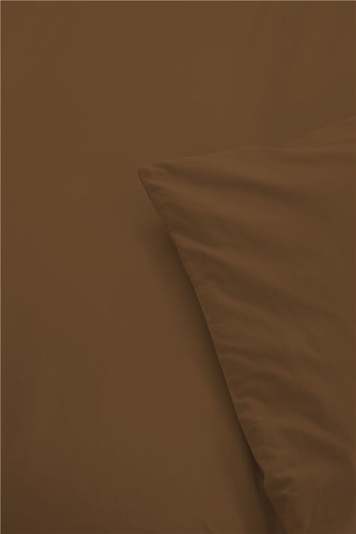 Byrklund - Dekbedovertrek Sleep Softly - 140x220 cm - Cognac - vtwonen shop