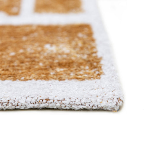 Louis De Poortere vloerkleed Nuggets - geel - 280x390cm - vtwonen shop