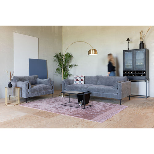 Zuiver Summer Loveseat Antraciet - Grijs - vtwonen shop