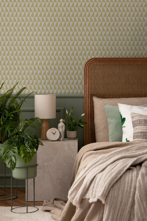 Borastapeter behang geometrische vormen goud - 53 cm x 10.05 m - 660763 - vtwonen shop