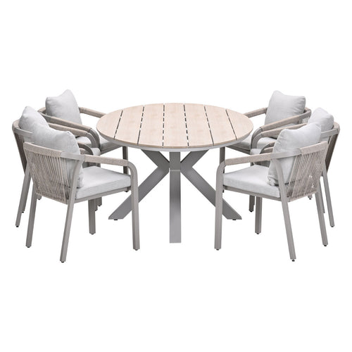 Garden Impressions tuinset Tarera - Tulli - dakar sand - 220x115 cm - 7-delig - vtwonen shop