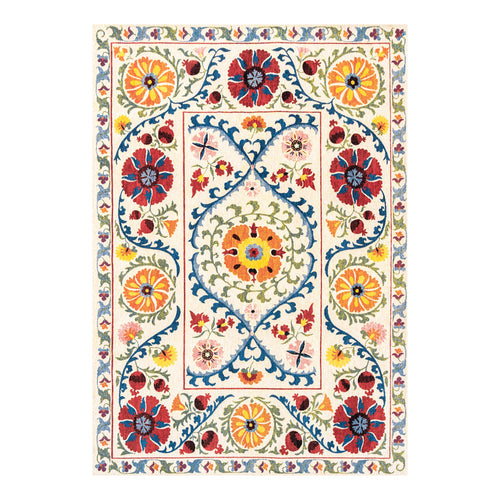 Louis De Poortere vloerkleed Origine - geel - 200x280cm - vtwonen shop