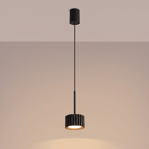 Sollux Lighting Hanglamp AURA 1 zwart Gx53 - 10x10x125cm