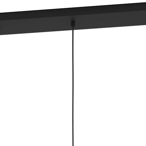 EGLO hanglamp Rondo 3 - e27 - 121 cm - zwart/wit