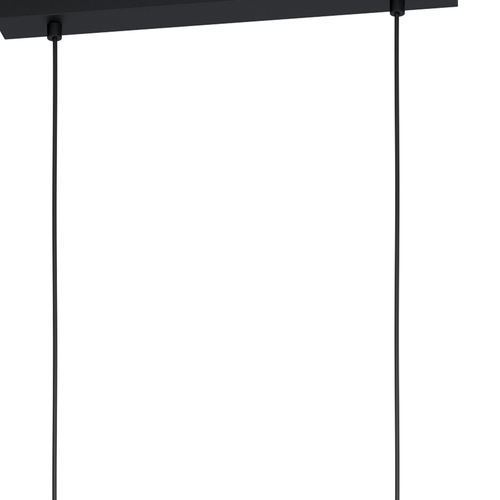 EGLO hanglamp Gatuela 1 - e14 - 116 cm - zwart