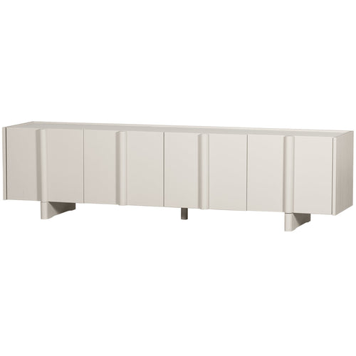 WOOOD tv-Meubel 200 cm & opbergkast 101 cm Basu - Grenen - Moss - 53x200x46/210x101x46 - vtwonen shop