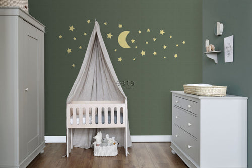 ESTAhome muursticker sterrenhemel geel - 47.5 x 66 cm - 156111 - vtwonen shop