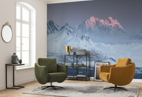 Sanders & Sanders fotobehang bergen blauw - 500 x 280 cm - 612571