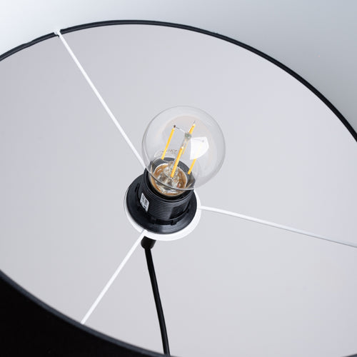 Sollux Lighting Hanglamp NOVA 40 zwart - 40x40x88cm