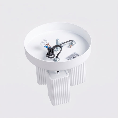 Sollux Lighting Plafondlamp RAYO 3P wit - 20x20x18cm