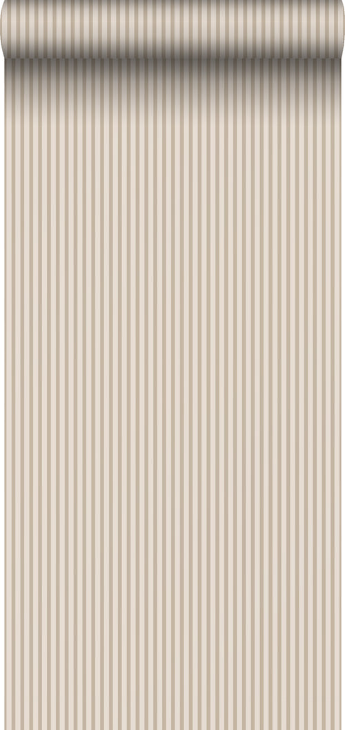 Sanders & Sanders behang strepen bruin - 50 x 900 cm - 935386