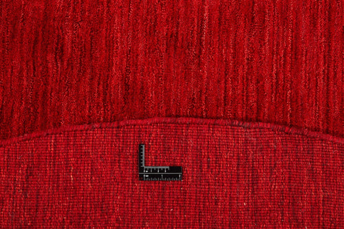 Vloerkleed MOMO Rugs Panorama Uni Rond Red 150 rond