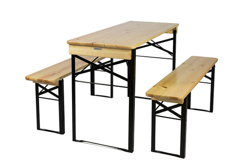 MaximaVida picknicktafel beschermhoes London 120 cm zwart - zware uitvoering - vtwonen shop