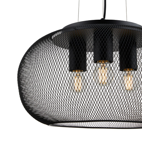 Lighto | Moderne hanglamp zwart 3-lichts | Senna - vtwonen shop
