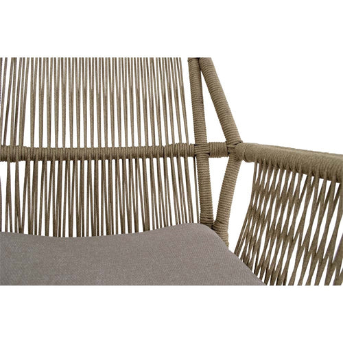 Lesli Living bistrostoel Silas - beige - 64x69x92cm - set van 4