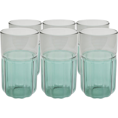 Kare Design Waterglazen Lang Duetto 14cm (6/set) - vtwonen shop