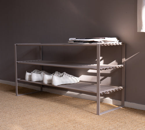 Spinder Design schoenenrek Rex SR 2 - Silky Taupe - 100 cm - vtwonen shop