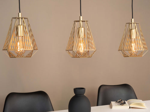 EGLO hanglamp Stype - e27 - 96 cm - goud - vtwonen shop