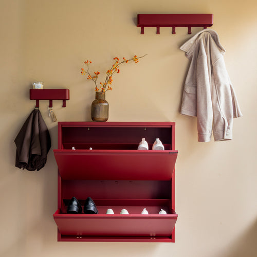 Spinder Design kapstok Dax Play 5 - Burgundy - 5 haken
