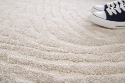 AFK Living vloerkleed Avalon - reliëfeffect - beige - 120 x 170 cm - vtwonen shop