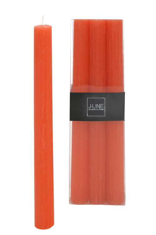 J-Line tafelkaars - oranje - 9U - doos van 6