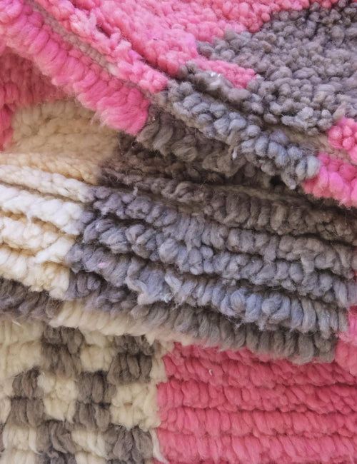 AFK Living vloerkleed Berber - handgemaakt - Wol - 105 x 153 cm - vtwonen shop