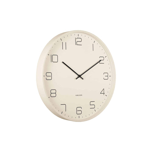 Karlsson wandklok Lofty - wit - Ø40cm