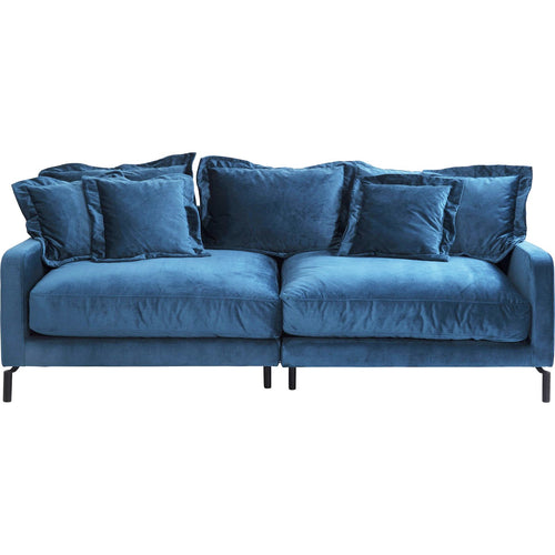 Kare Design Sofa Lullaby 3-Zits blauw - vtwonen shop