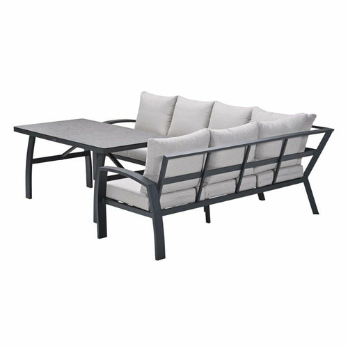 Garden Impressions lounge dining set Cameron desert sand - 3-delig - rechts