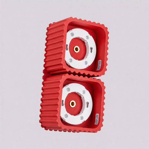 Sollux Lighting Plafondlamp RIFF 2 rood Gx53 - 20,5x10x8cm
