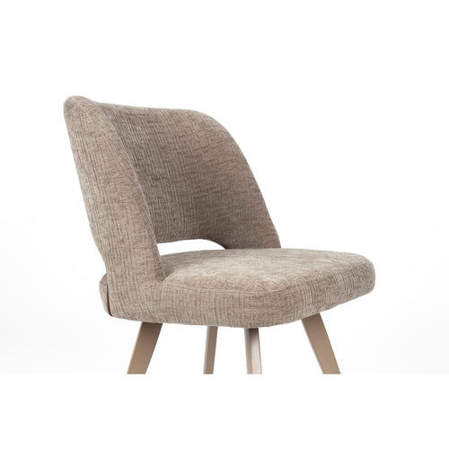 Housecraft Living Yves Eetkamerstoelen Bruin - Set van 2 - vtwonen shop