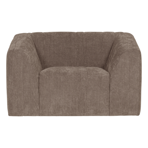 WOOOD fauteuil Omaire - Chenille - Taupe