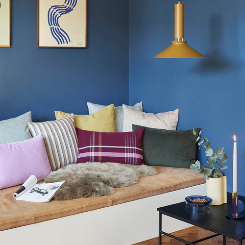 Hübsch kussen Speckle - canvas/polyester - 60x60cm - vtwonen shop