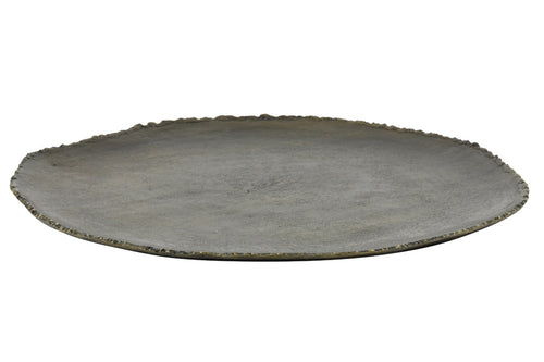 Light & Living decoratie schaal  - brons - 52x51x2.5 cm