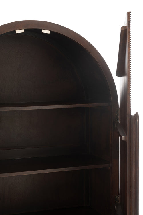 J-Line rek Aura Mango - hout/metaal - bruin - vtwonen shop