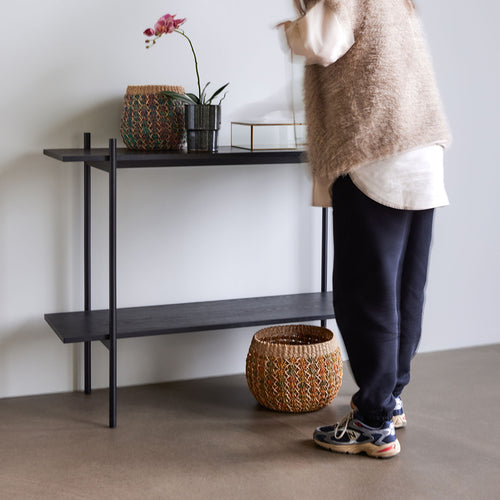 Hübsch manden Twist - abaca - ø19xh23, ø25xh25cm - vtwonen shop