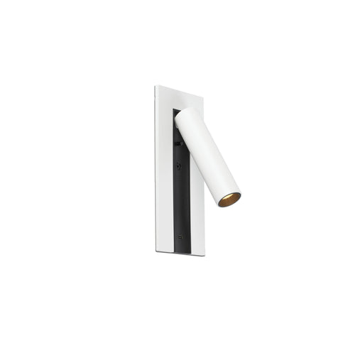 Faro Gabo USB C Leeswandlamp Wit 2700K